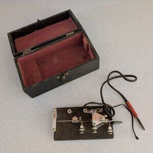 Vintage Vibroplex Morse Code Key